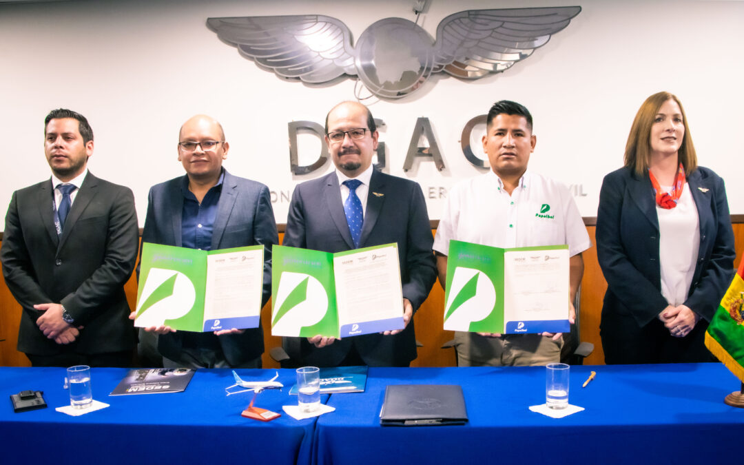 PAPELBOL Y DGAC FIRMAN CONVENIO PARA PROMOVER EL RECICLAJE DE PAPEL